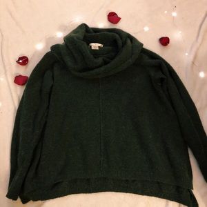 Wool Cowel Neck Sweater